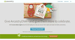 Desktop Screenshot of ancestry.ca