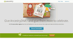 Desktop Screenshot of ancestry.com