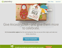 Tablet Screenshot of aft.ancestry.com