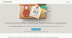 Desktop Screenshot of ancestry.com.au
